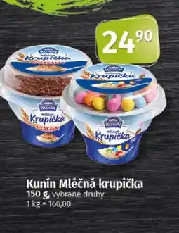 COOP TIP Kunín Mléčná krupička nabídka