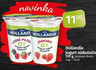 COOP TIP Hollandia jogurt nízkotučný nabídka
