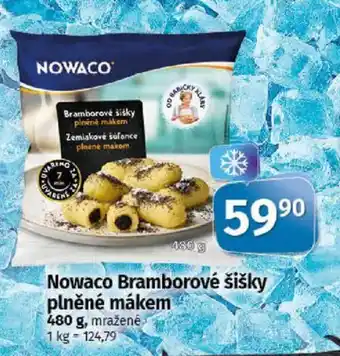 COOP TIP Nowaco Bramborové šišky plněné mákem nabídka