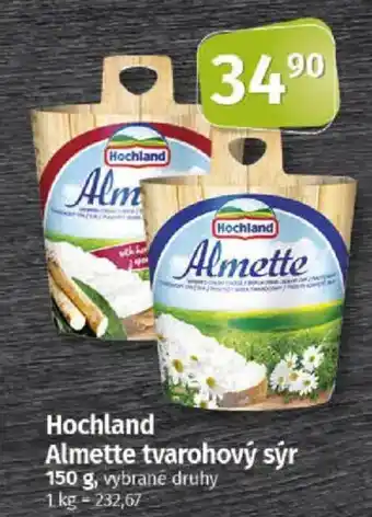 COOP TIP Hochland Almette tvarohový sýr nabídka