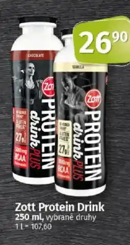 COOP TIP Zott Protein Drink nabídka
