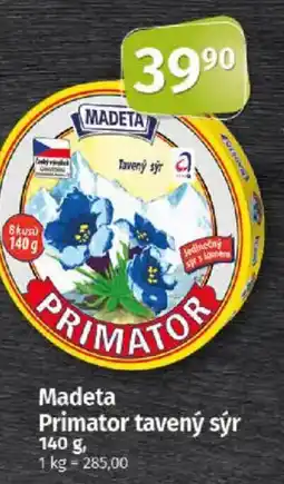 COOP TIP Madeta Primator tavený sýr nabídka