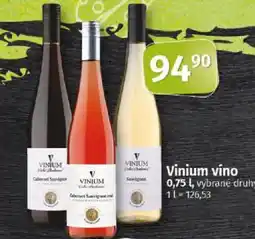 COOP TIP Vinium víno nabídka