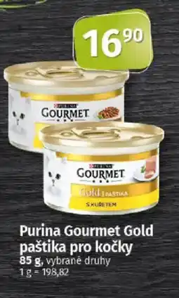 COOP TIP Purina Gourmet Gold paštika pro kočky nabídka