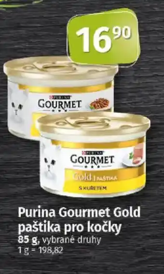 COOP TIP Purina Gourmet Gold paštika pro kočky nabídka