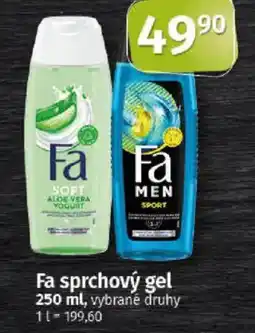 COOP TIP Fa sprchový gel nabídka