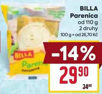 Billa BILLA Parenica nabídka