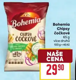 Billa Bohemia Chipsy čočkové nabídka