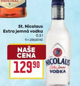 Billa St. Nicolaus Extra jemná vodka nabídka