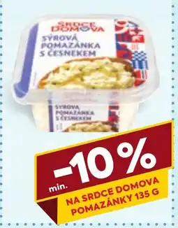 Billa Na Srdce domova pomazánky nabídka