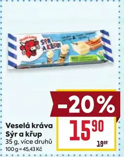 Billa Veselá kráva Sýr a křup nabídka