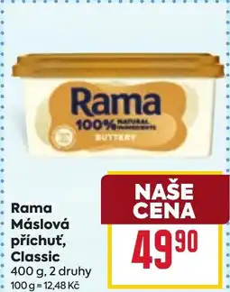 Billa Rama Máslová příchuť, Classic nabídka