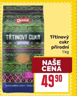 Billa Třtinový cukr přírodní nabídka