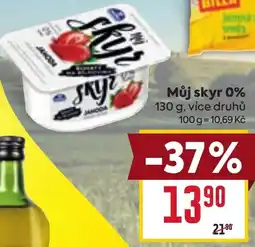 Billa Můj skyr 0% nabídka