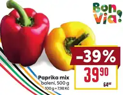 Billa Paprika mix nabídka
