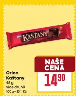 Billa Orion Kaštany nabídka