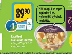 Albert Excellent Bio Gouda uleželá 120 g 1 nabídka