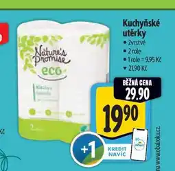 Albert Kuchyňské utěrky 2vrstvé 2 role nabídka