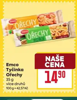 Billa Emco Tyčinka Ořechy nabídka