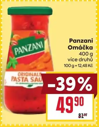 Billa Panzani Omáčka nabídka