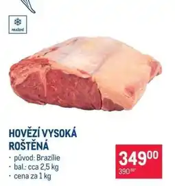 Makro Hovězí vysoká roštěná nabídka