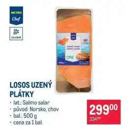 Makro Losos uzený plátky nabídka