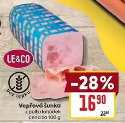 Billa Vepřová šunka nabídka