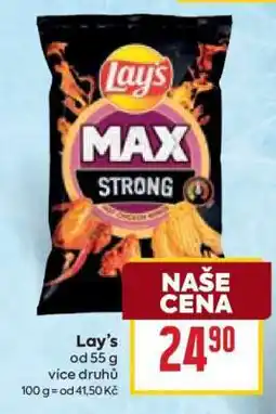 Billa Lay's MAX Strong nabídka