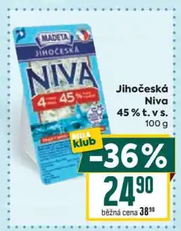 Billa Jihočeská niva nabídka