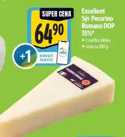 Albert Excellent Sýr Pecorino Romano DOP 35% nabídka