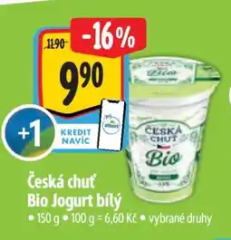 Albert Česká chuť Bio jogurt bílý nabídka
