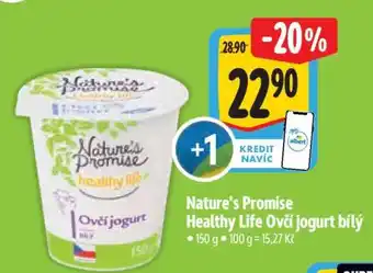 Albert Nature’s Promise Healthy life Ovčí jogurt bílý nabídka