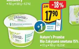 Albert Nature’s Promise Bio Zakysaná smetana 15% nabídka