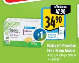 Albert Nature’s Promise Free from Máslo nabídka