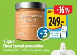 Albert Vilgain Cheat Spread pomazánka nabídka