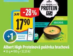 Albert Albert High Proteinová polévka hrachová nabídka
