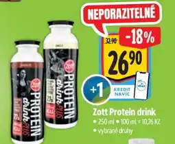 Albert Zott Protein drink nabídka