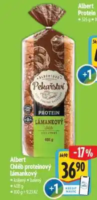 Albert Albert Chléb proteinový lámankový nabídka