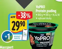 Albert YoPRO Protein puding nabídka