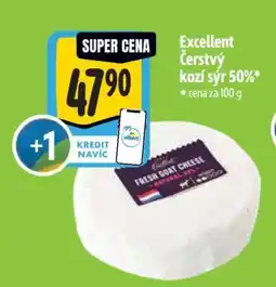 Albert Excellent Čerstvý Kozí sýr 50% nabídka