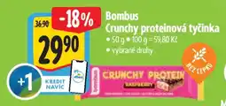 Albert Bombus Crunchy Proteinová tyčinka nabídka