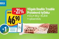 Albert Vilgain Double Trouble Proteinová tyčinka nabídka