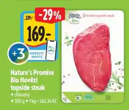 Albert Nature's Promise Bio Hovězí topside steak nabídka