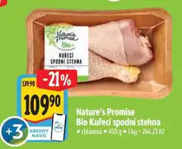 Albert Nature’s Promise Bio Kuřecí spodní stehna nabídka
