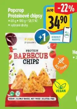 Albert Popcrop Proteinové chipsy nabídka