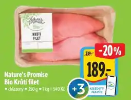 Albert Nature's Promise Bio Krůtí filet nabídka