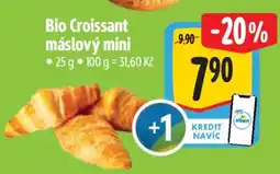 Albert Bio Croissant máslový mini nabídka