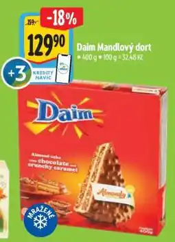 Albert Daim Mandlový dort nabídka