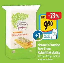 Albert Nature’s Promise Free From Kukuřičné plátky nabídka