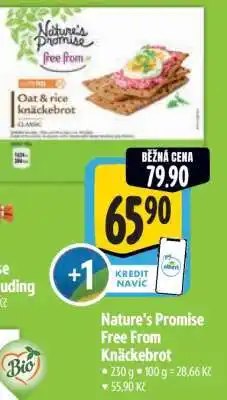 Albert Nature's Promise Free From Knäckebrot nabídka